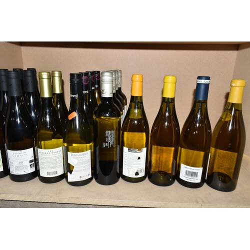 257 - TWENTY BOTTLES OF FRENCH WHITE WINE  comprising one bottle of CHASSAGNE-MONTACHET 1989 Premier Cru, ... 