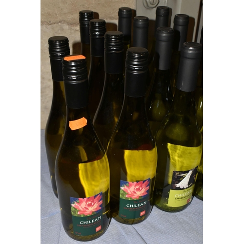 259 - TWENTY BOTTLES OF WHITE WINE comprising one bottle of PAZO de VILLAREIN Albarino 2018 (Spain) 13% vo... 