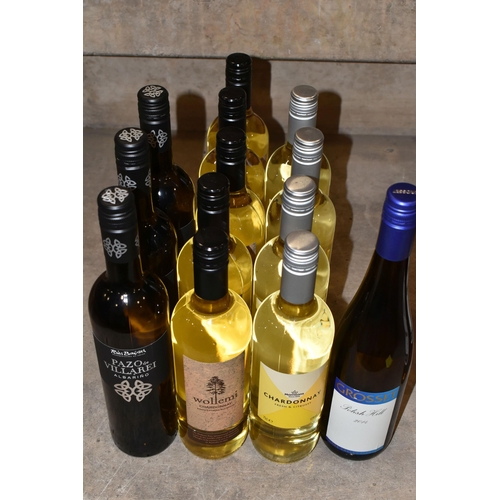 260 - THIRTEEN BOTTLES OF WHITE WINE comprising three bottles of PAZO de VILLAREI Rias Baixas 2018 (Spain)... 