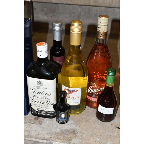 265 - SIXTEEN BOTTLES OF SPIRITS comprising eight bottles of assorted Vodka (3 x 1L bottles of Smirnoff re... 