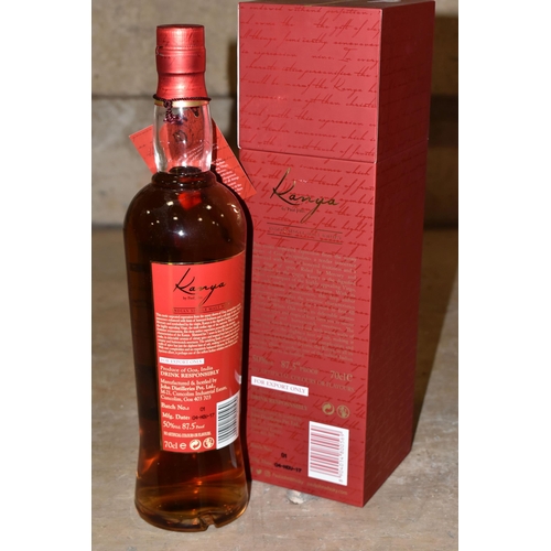 270 - ONE BOTTLE OF RARE SINGLE MALT, KANYA by Paul John, Indian Single Malt Whisky, matured for 7 years i... 