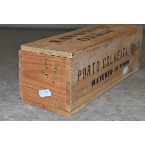 275 - ONE BOTTLE OF  FLAGMAN'S PORTO COLHEITA 1963 in a sealed box, a legendary year