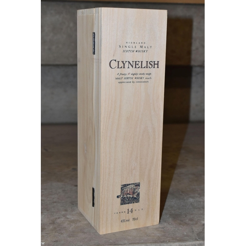 287 - SINGLE MALT, One Bottle of CLYNELISH 14 Year Old Highland Single Malt Scotch Whisky, 43% vol. 70cl, ... 