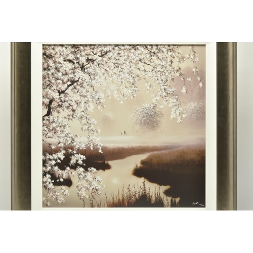 326 - JOHN WATERHOUSE (BRITISH 1967) 'BLOSSOMING DREAMS', a signed limited edition print laid on board, de... 