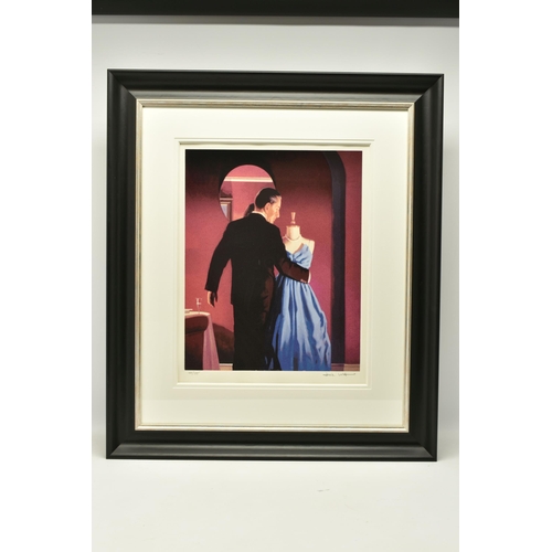 332 - JACK VETTRIANO (SCOTTISH 1951) 'ALTAR OF MEMORY', a signed limited edition silkscreen print on paper... 