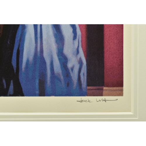 332 - JACK VETTRIANO (SCOTTISH 1951) 'ALTAR OF MEMORY', a signed limited edition silkscreen print on paper... 