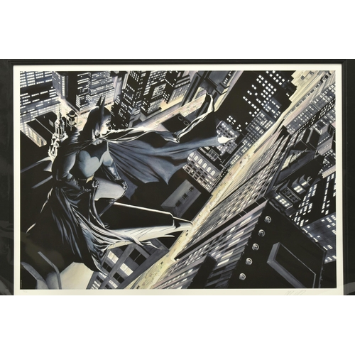 339 - ALEX ROSS FOR DC COMICS (AMERICAN CONTEMPORARY) 'BATMAN: KNIGHT OVER GOTHAM' a signed limited editio... 