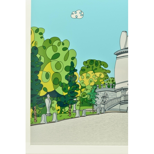 346 - DYLAN IZAAK (BRITISH CONTEMPORARY) 'CHISWICK HOUSE', a contemporary depiction of the Neo-Palladian L... 