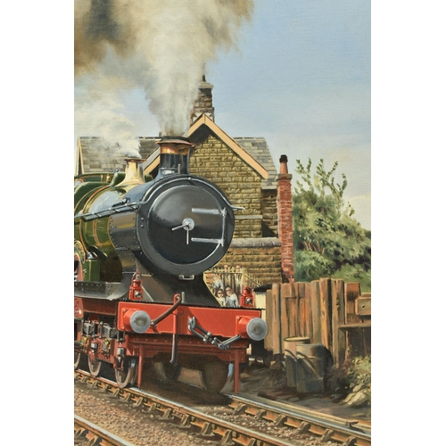 350 - BARRY J. FREEMAN (BRITISH 1937) 'LIVING LEGEND', Preserved GWR City Class No 3440 'City of Truro' at... 