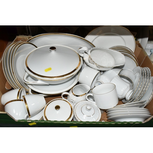 530 - SIX BOXES OF DINNERWARE AND CERAMICS, to include two Derby County F.C mugs, 1971-1972 League Champio... 