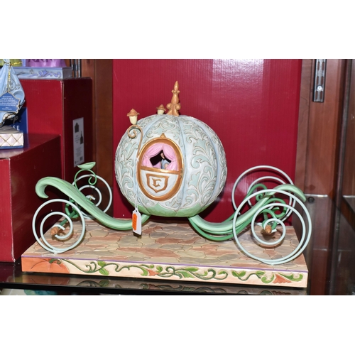 543 - THREE BOXED ENESCO DISNEY SHOWCASE COLLECTION CINDERELLA FIGURES, from Disney Traditions collection ... 
