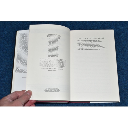 559 - TOLKIEN; J.R.R. The Lord Of The Rings in three volumes, The Fellowship of the Ring, Revised 2nd Edit... 