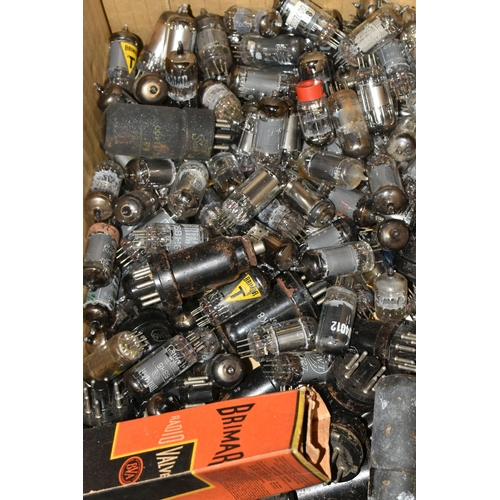 582 - A QUANTITY OF ASSORTED MAINLY UNBOXED VALVES, assorted sizes, manufacturers to include E.M.I., Mazda... 