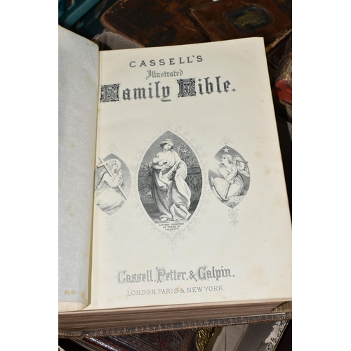 596 - ANTIQUARIAN RELIGIOUS BOOKS comprising Stackhouse's History of the Bible vol.1, circa 1740-1750, Coo... 