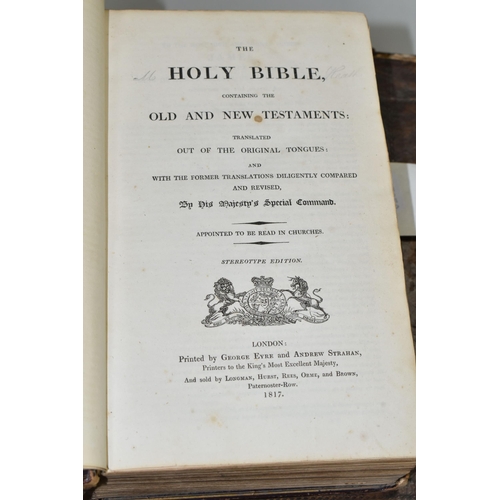 596 - ANTIQUARIAN RELIGIOUS BOOKS comprising Stackhouse's History of the Bible vol.1, circa 1740-1750, Coo... 