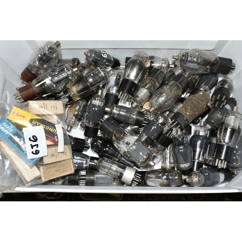 597 - A QUANTITY OF ASSORTED BOXED AND UNBOXED VALVES, assorted sizes, manufacturers to include Mullard, R... 