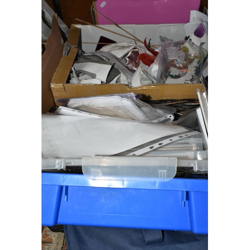 609 - FOUR BOXES OF CRAFT WORK TOOLS AND EQUIPMENT, to include a Todo multi-functional hot die cutting, em... 