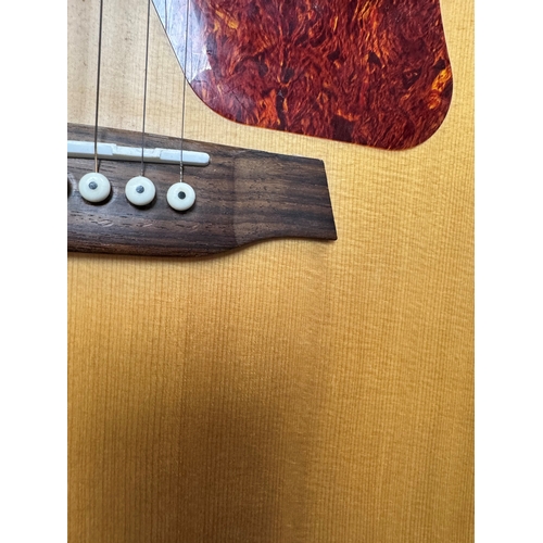 610 - A WALDEN 'NATURA' CLASSICAL GUITAR, model number 048645, paper label inside, solid spruce top, gold ... 