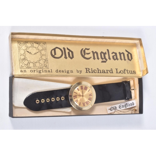 50 - TWO WRIST WATCHES, the first a 'Orla Kiely' floral wrist watch, the second a 'Old England by Richard... 