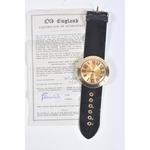 50 - TWO WRIST WATCHES, the first a 'Orla Kiely' floral wrist watch, the second a 'Old England by Richard... 