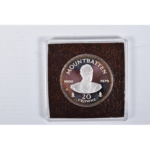 51 - AN ASSORTMENT OF COINS, to include a set of four Turks and Caicos silver proof coins, with certifica... 