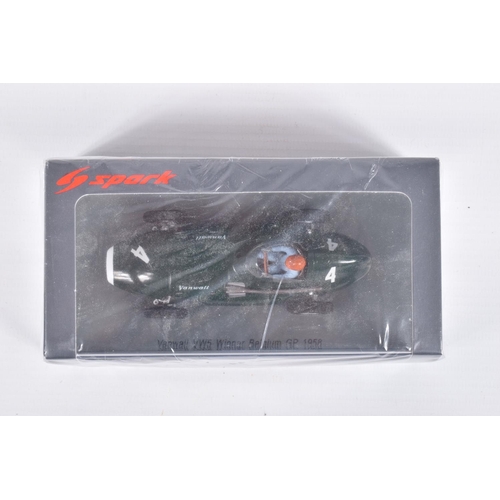 107 - SEVEN BOXED SPARK MODEL MINIMAX MODEL VEHICLES, the first is a Connaught A German GP 1953, Roy Salva... 