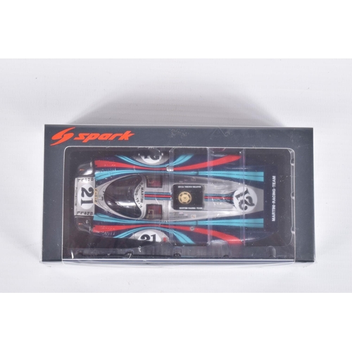 108 - SIX BOXED SPARK MODEL MINIMAX VEHICLES, the first is a Porsche 917 LH 24H Le Mans 1971, Larrousse - ... 