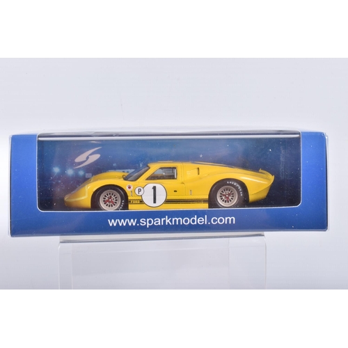 108 - SIX BOXED SPARK MODEL MINIMAX VEHICLES, the first is a Porsche 917 LH 24H Le Mans 1971, Larrousse - ... 