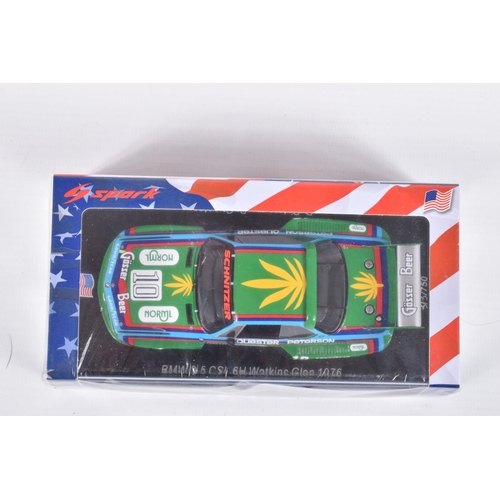 111 - FIVE BOXED SPARK MODEL MINIMAX VEHICLES, the first is a BMW 320 Si no1 WTCC 2007, Andy Priaulx, numb... 