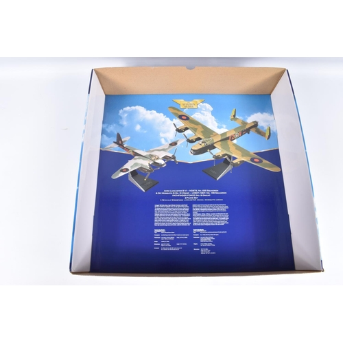 115 - A BOXED LIMITED EDITION CORGI AVIATION ARCHIVE WORLD WAR II EUROPE AND AFRICA TWO PLANE SET 1:72 SCA... 