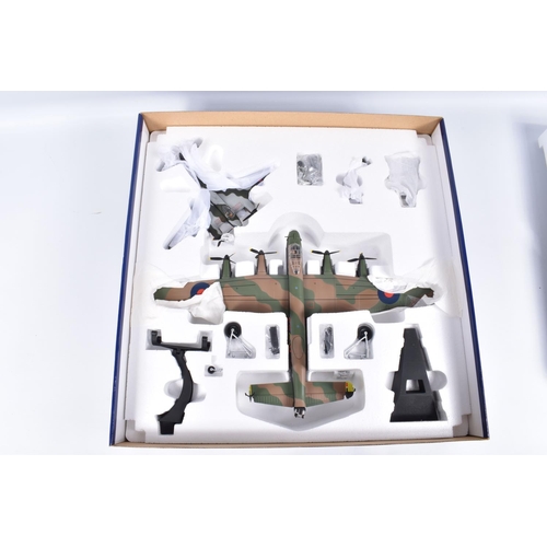 115 - A BOXED LIMITED EDITION CORGI AVIATION ARCHIVE WORLD WAR II EUROPE AND AFRICA TWO PLANE SET 1:72 SCA... 