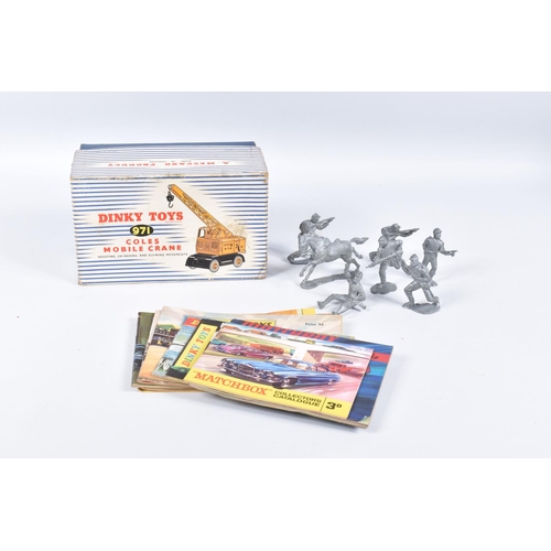 120 - A BOXED DINKY TOYS COLES MOBILE CRANE, No.971, appears complete, in working order and in lightly pla... 