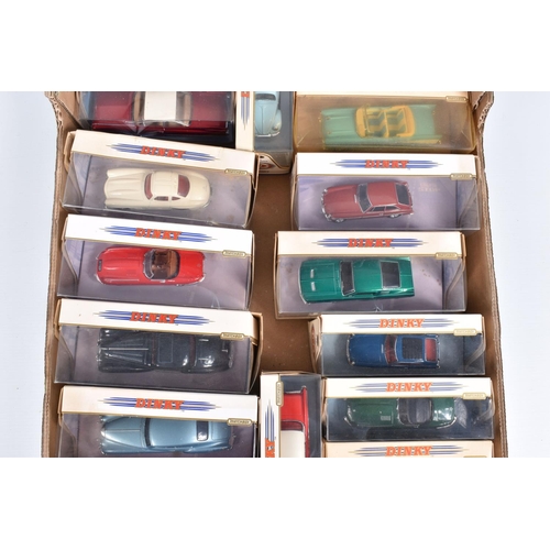 125 - A QUANTITY OF BOXED MATCHBOX 'THE DINKY COLLECTION' DIECAST VEHICLE MODELS, all models appear comple... 