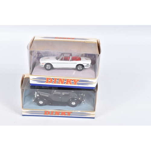 125 - A QUANTITY OF BOXED MATCHBOX 'THE DINKY COLLECTION' DIECAST VEHICLE MODELS, all models appear comple... 