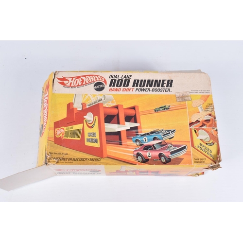 139 - A BOXED JOUEF FOR PLAYCRAFT CHAMPION MOTOR RACING SET, No.X 100 A, complete with both cars Jaguar E ... 