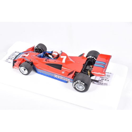 141 - A BOXED LIMITED EDITION MINICHAMPS 1:18 SCALE BRABHAM ALFA ROMEO BT45B J WATSON 1977 DIECAST MODEL V... 