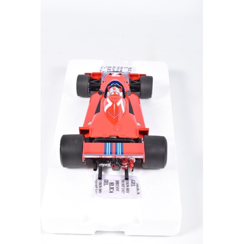 141 - A BOXED LIMITED EDITION MINICHAMPS 1:18 SCALE BRABHAM ALFA ROMEO BT45B J WATSON 1977 DIECAST MODEL V... 