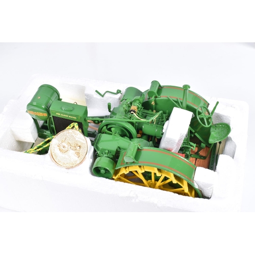 148 - TWO BOXED PRECISION CLASSICS JOHN DEERE 1:16 SCALE DIECAST MODEL TRACTORS, the first is 'The Unstyle... 