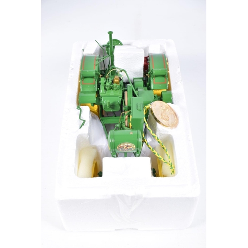 148 - TWO BOXED PRECISION CLASSICS JOHN DEERE 1:16 SCALE DIECAST MODEL TRACTORS, the first is 'The Unstyle... 