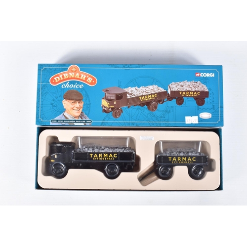 150 - FIVE BOXED CORGI LIMITED EDITION DIBNAH'S CHOICE 1:50 SCALE DIECAST MODELS, the first is a Fowler B6... 