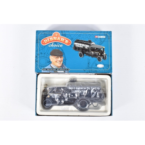 150 - FIVE BOXED CORGI LIMITED EDITION DIBNAH'S CHOICE 1:50 SCALE DIECAST MODELS, the first is a Fowler B6... 