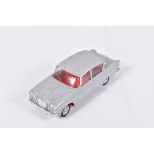 152 - A BOXED TELSALDA PLASTIC FRICTION DRIVE SINGER VOGUE SALOON, No.20725, in grey, working motor, compl... 