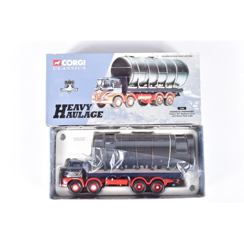 162 - SIX BOXED CORGI AND CORGI CLASSICS HEAVY HAULAGE DIECAST MODEL VEHICLES, the first is a Pickfords 2 ... 