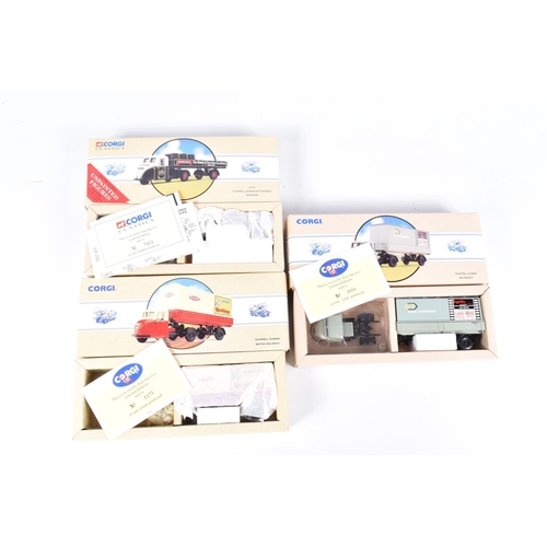 169 - THIRTEEN BOXED CORGI CLASSICS 1:50 SCALE DIECAST MODEL TRANSPORT AND COMMERCIAL VEHICLES, to include... 