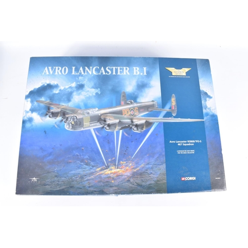 178 - TWO BOXED CORGI AVIATION ARCHIVE 1:72 SCALE DIECAST MODEL AIRCRAFTS, the first is a limited edition ... 