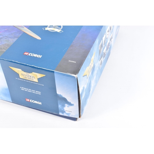 178 - TWO BOXED CORGI AVIATION ARCHIVE 1:72 SCALE DIECAST MODEL AIRCRAFTS, the first is a limited edition ... 