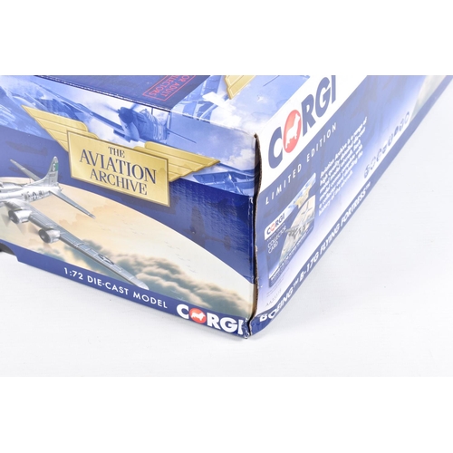 180 - A BOXED CORGI LIMITED EDITION AVIATION ARCHIVE 1:72 SCALE DIECAST BOEING B-17G FLYING FORTRESS DIECA... 