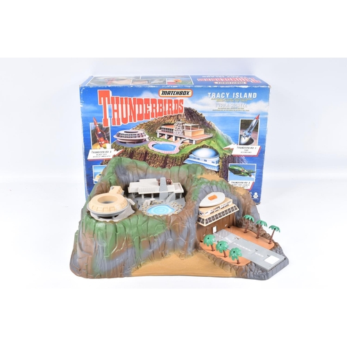 207 - A BOXED MATCHBOX ELECTRONIC THUNDERBIRDS TRACY ISLAND PLAYSET, No.41710.20, not tested appears compl... 