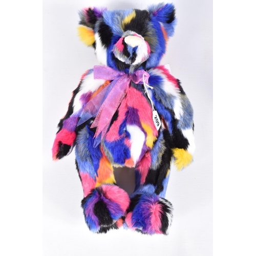 209 - TWO UNBOXED CHARLIE BEARS KALEIDOSCOPE PLUSH BEARS, No.CB217020O, both appear complete and in very g... 