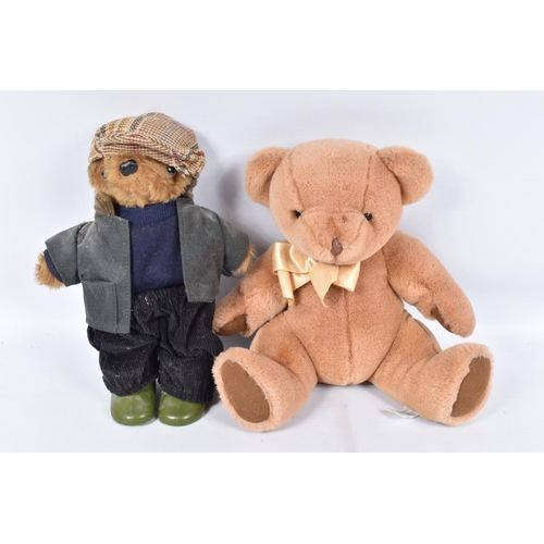 225 - A QUANTITY OF MODERN TEDDY BEARS AND SOFT TOYS, to include the Cotswold Bear Co. and Bedford Bears, ... 